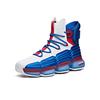 Anta Shock Absorbing Non-Slip Durable High-Top Basketball Shoes Men Sneakers Royal-Blue 91941160-4
