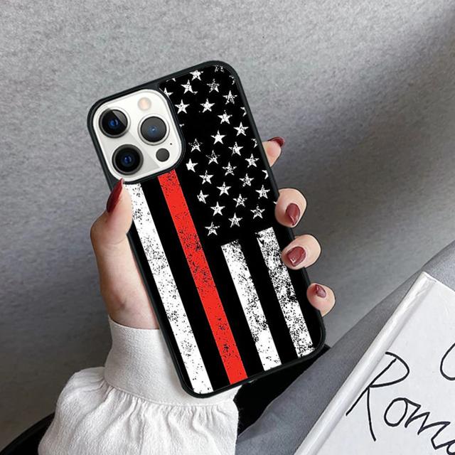 

USA American Flag Phone Case Cover For iPhone 17 Air 16 15 14 plus 12 13 pro max coque Shell Fundas iPhone 15plus