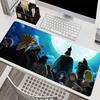 Mouse Pad PC Accessories Keyboard Pad Office Desk Mat Anti Slip Mousepad Rubber Tablet Pad Gaming Naruto Akatsuki Extended Pad