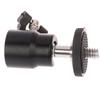 ’ 1Pc Camera Tripod LED Light Flash Tripod Bracket Holder Mount 1/4 ’ Shoe Adapter Cradle Ball Head