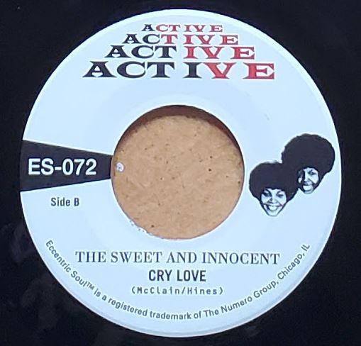 

7inch Record SWEET & INNOCENT - Express Your Love / Cry Love ES072 Numero Group 2021 US Soul/Funk