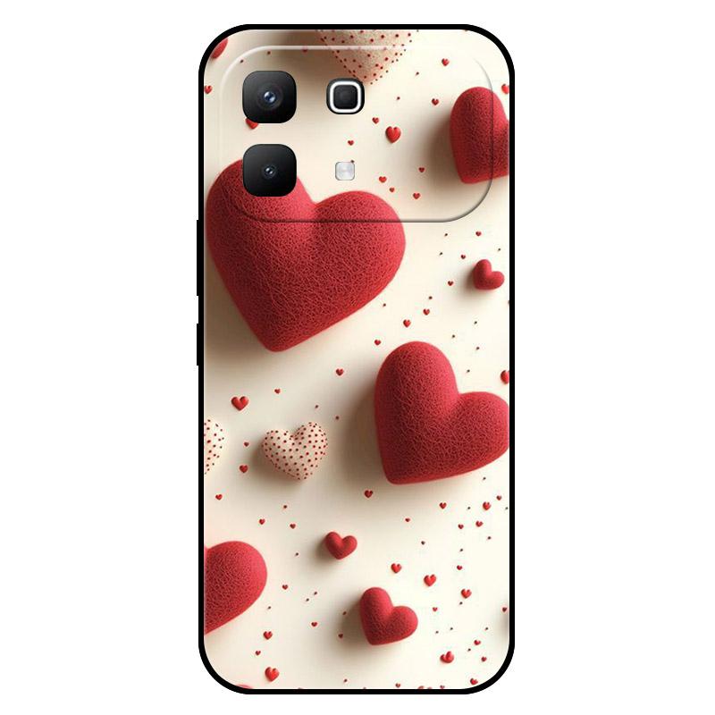 For Infinix Note 60 5G Case Cute Animal Fashion Flower Silicone Phone Case For Infinix Note60 X6879 Lens Protect Soft TPU Cover