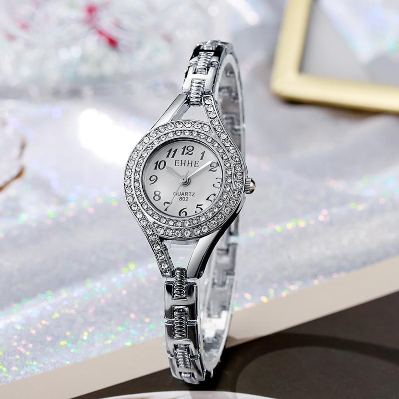 High Quality Women Brand Watches Fashion Luxury Lady Girl Diamond Watches Bracelet Quartz Wristwatches Relogio Feminino