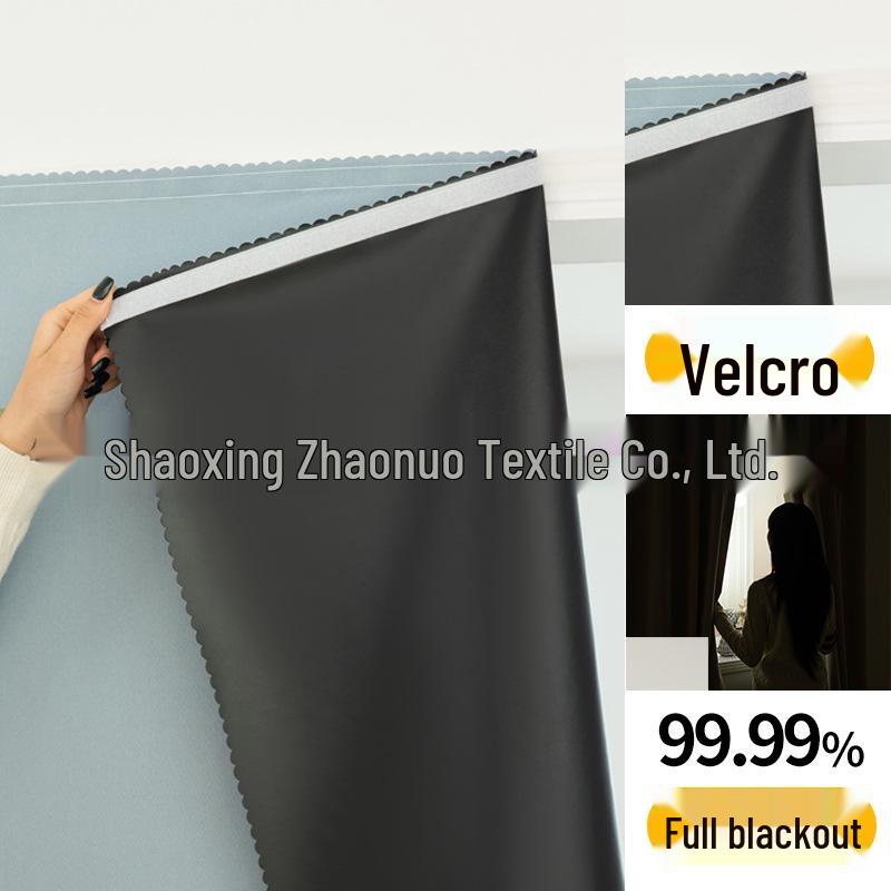 Velcro 2025 Blackout Curtains - Punch-Free, Self-Adhesive Sunshade for Bedroom