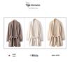Autumn-Winter Cashmere Knit Women's Long Sleeve Loose Cardigan with Belt