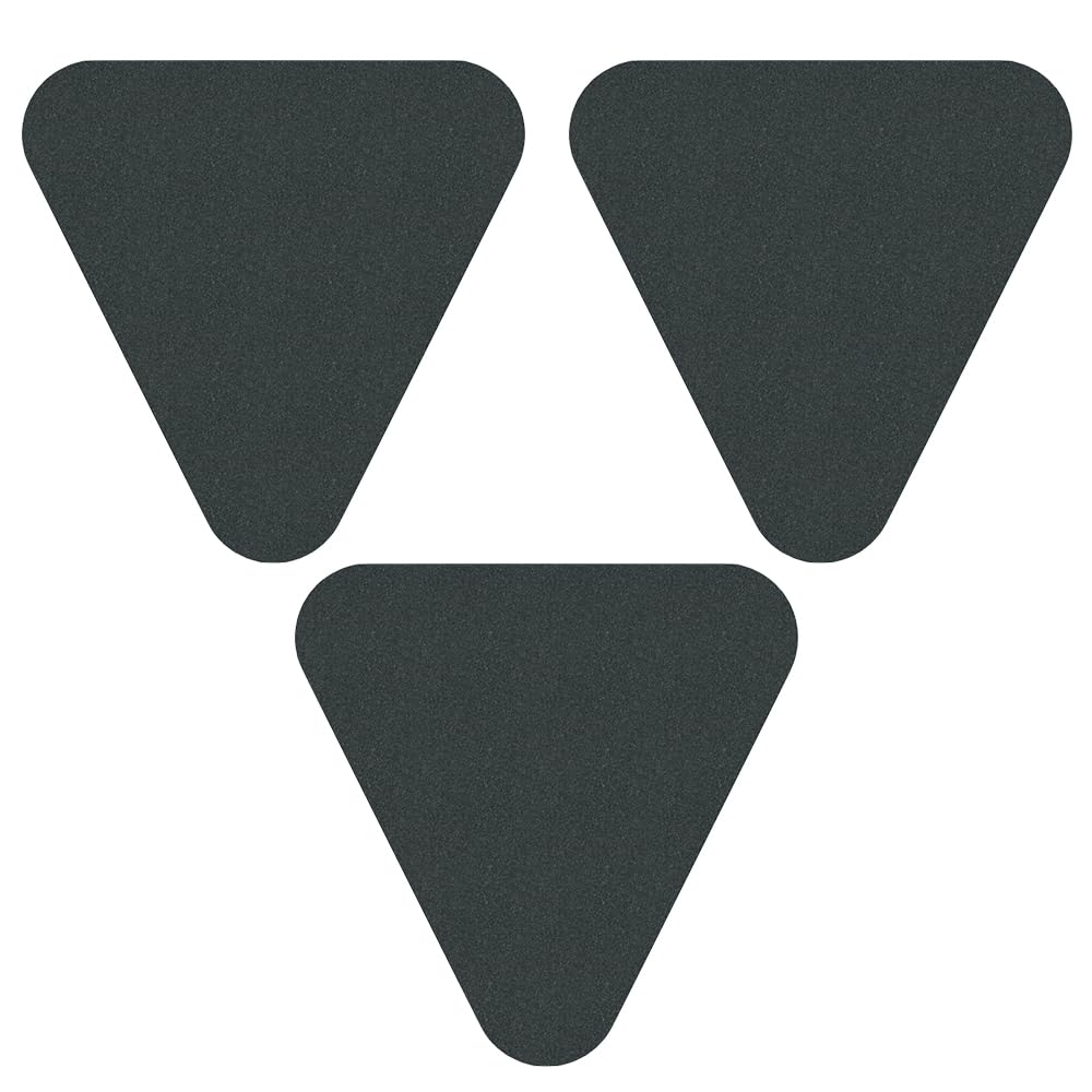 

AllBright Guitar Set of Black Ultra-thin Picks, 0.25mm, Triangle, 3,