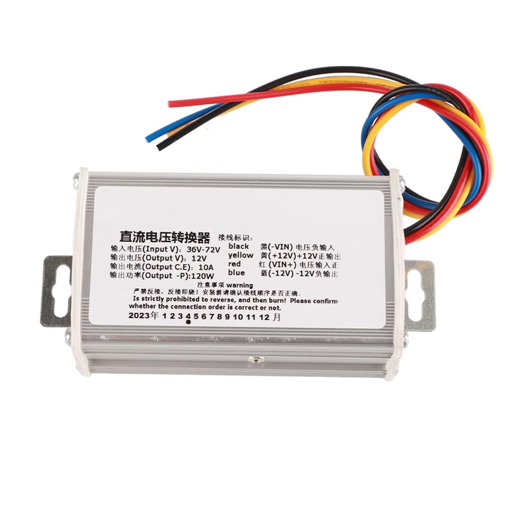 DC Converter Step Down Power Supply Module 36V‑72V to 12V 10A 120W