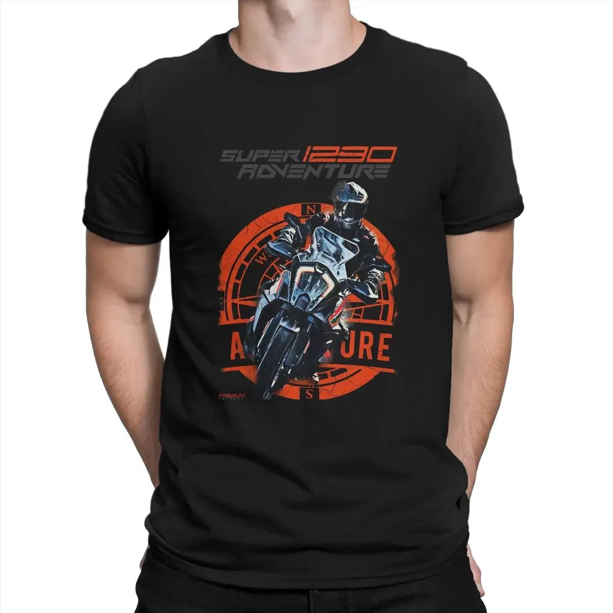 

Super Adventure 1290 Hip Hop TShirt Motorcycles Moto Casual T Newest T-shirt For Men Women S чёрный