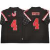 Mens Ohio State Buckeyes Rugby Jersey Training Shirt Cotton Blend Embroidered Football Uniform College Team Practice