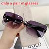 Fashion Square Frame Sunglasses Female Uv385 Protection Polarizedfree Tidal Look