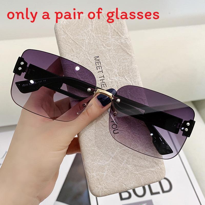 Fashion Square Frame Sunglasses Female Uv385 Protection Polarizedfree Tidal Look