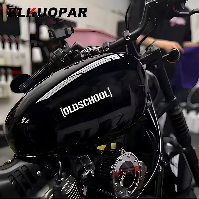 BLKUOPAR for Old School Car Stickers Fashionable Simple Decals Waterproof Sunscreen Windows RV Motorcycle Decor Car Styling