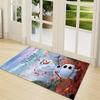 Custom Name Frozen Sisters Embrace Carpet Rug Customizable Soft Washable Anti-Slip Home Living Room Sofa Mats Personalized Rug. 0909282