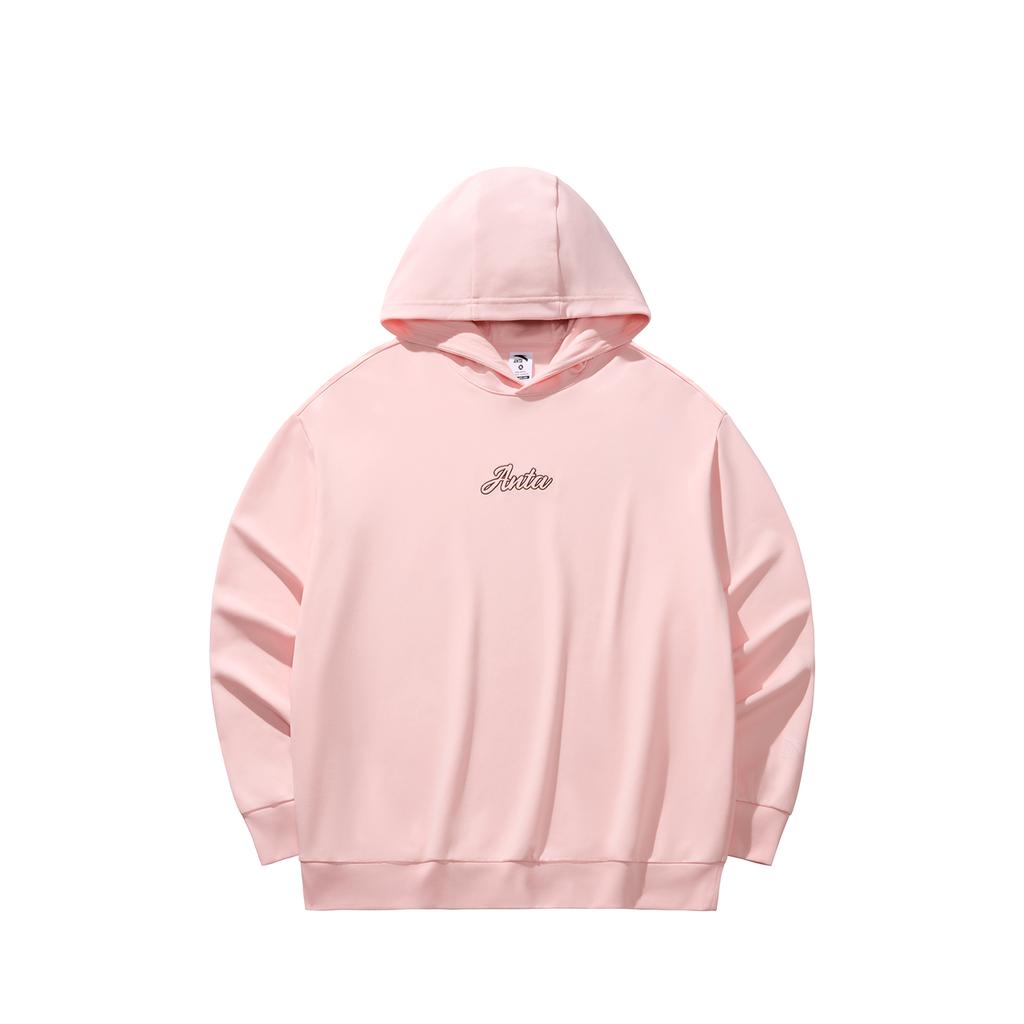 Anta Série Estilo de Vida Moletom de Casal Tricotado Casual Solto Esportivo Moda Versátil Urbano para Deslocamento Moletom Unissex 972618705-2