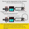 USB C Diagnostic Tool for Voltage and Current Measurement Wire Resistance Gauge Low Resistance High Efficiency Charging