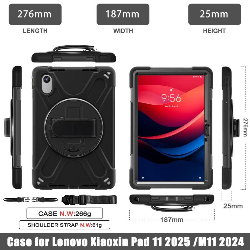 Rugged Protective Case With Kickstand Motorola Moto Pad 60 Pro Tablet Shockproof Scratch Resistant Full Coverage Adjustable