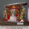 Christmas Village Cedar Forest Snow Backdrop Xmas Decoration Background Winter Backdrop Decorations For Photo Studio Photo Booth Christams Party
