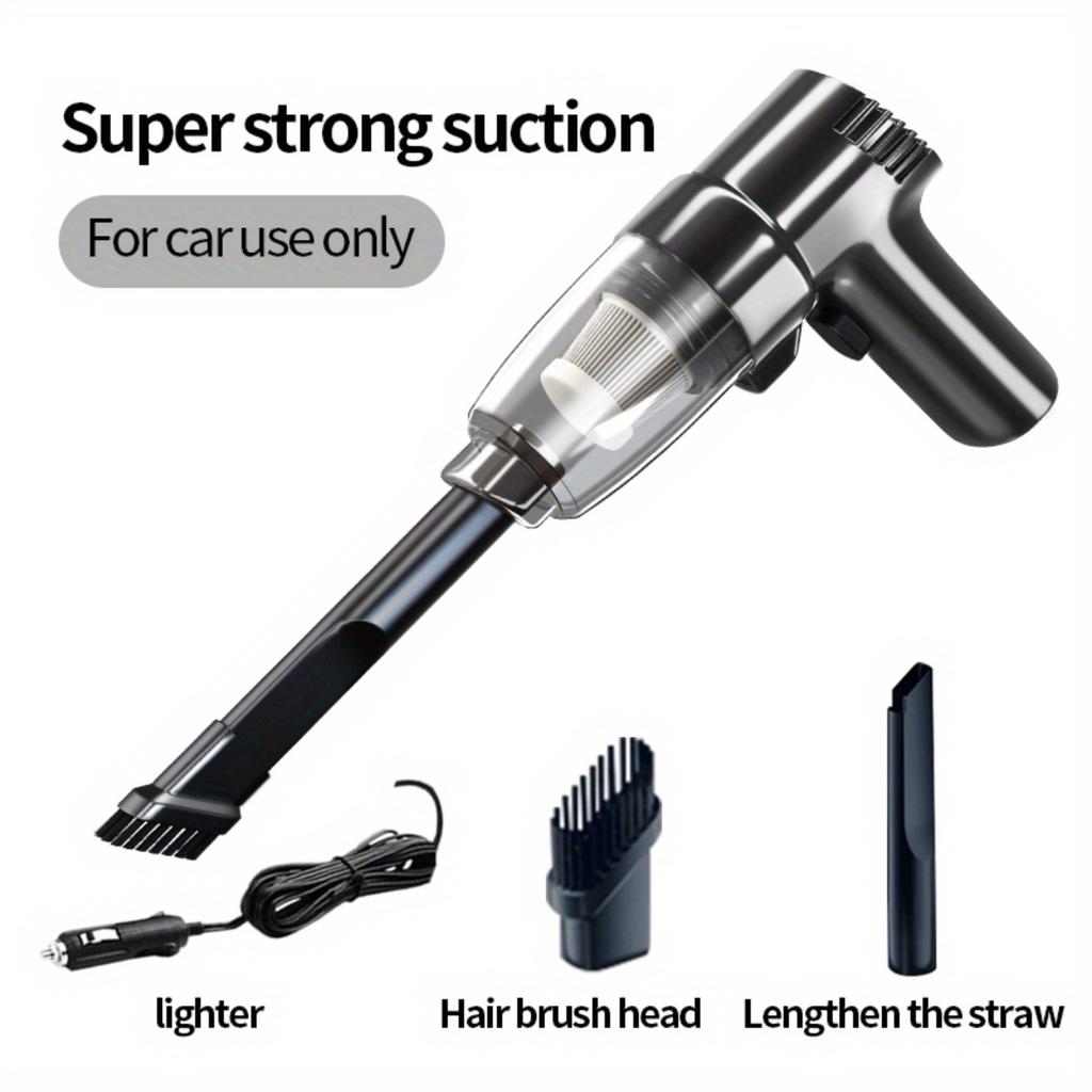 Car Vacuum Cleaner, High-power Charging, Wireless, Portable, Handheld, Small Car Vacuum Cleaner, Super Strong 12V