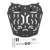 Tail Box Bottom Base Plate Carbon Steel Removable Rear Luggage Rack Top Case Mounting Plate Replacement for ZONTES 368G