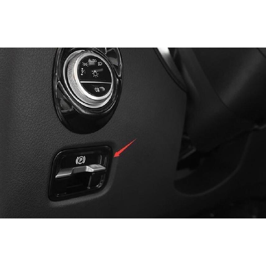 For Benz GLC X254 -2024 Gloss Black Inner Electronic Brake Cover Trim 1PCS