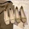 Mary Jane Shoes Gentle Soft-soled Ladyshoes Spring Versatile Flat Bottom