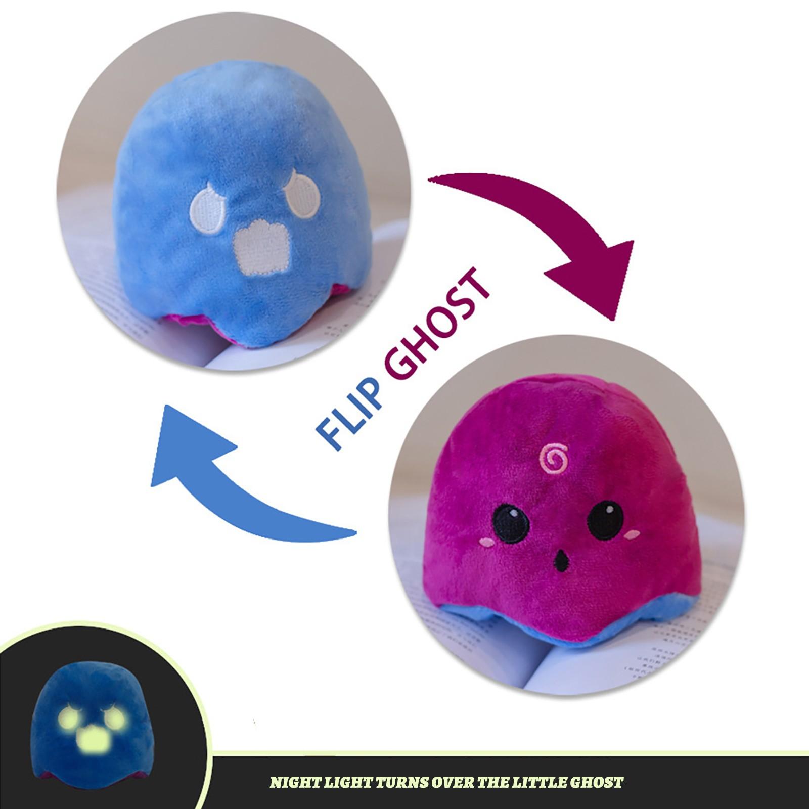 

Детский мягкий подарок Детские милые плюшевые игрушки Двусторонняя флип-кукла Мягкая двусторонняя One Size