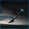 12cm Carbon Fiber Radio Car Antenna Auto Accessories sticker For Volvo 240 C70 S40 S50 S60 S70 S80 S90 V40 V50 V60 V90 XC40 XC60 XC90 Vnl Truck