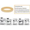 2 PCS Silicone 54 Mm Group Head Seal for Breville Espresso Machine 878/870/860/880/810/840/450/500,Steam Ring Gasket Accessories Replacement for Sage