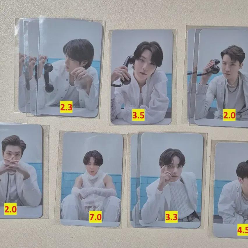 BTS Persevered Yes24 My Fear Pre-order Benefit Poca Photo Card Bts Jin Jungkook