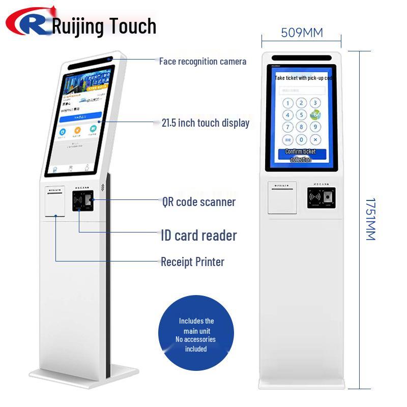 22/32 Inch Multifunctional Self-Service Kiosk for Hospital and Government Queue Management