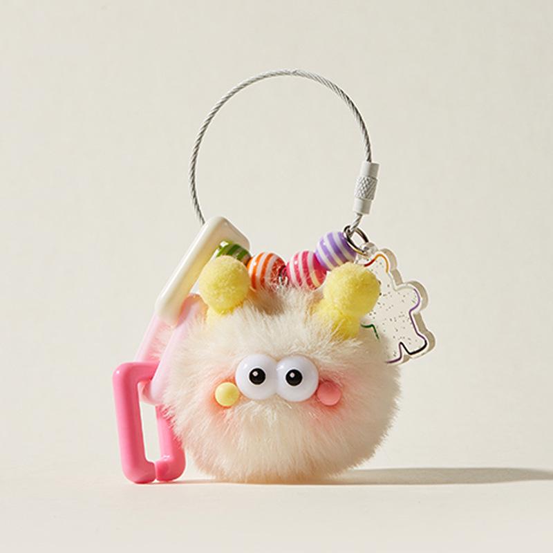 Charming Ladybug Blush Plush Keychain and Ornament