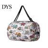 Quick Dry Grocery Bag Foldable Shopping Reusable Storage Tote Portable Molded One-piece Oxford Cloth Shoulder for Sports Travel Picnic Compact