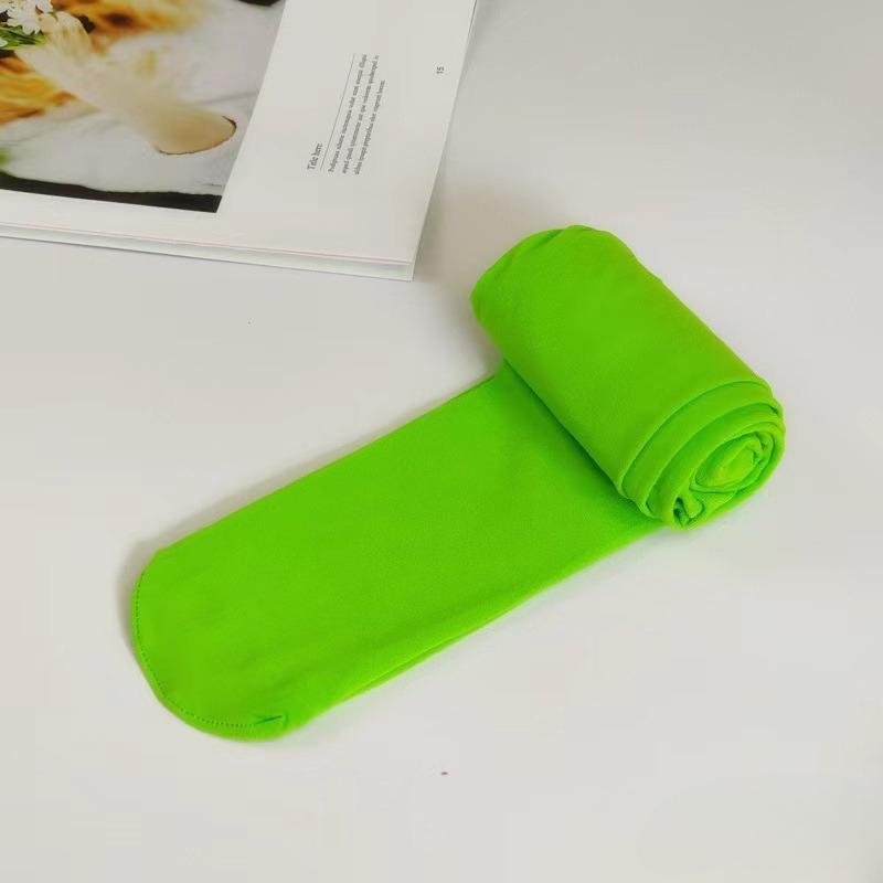 Plus Size Women Sexy Pantyhose Candy Color Warm Tights Multicolo Velvet Stockings Spring Autumn Super Elastic