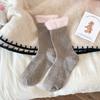 Ladies Autumn Winter Thickened Warm Gentle Wool Medium Tube Stack Socks