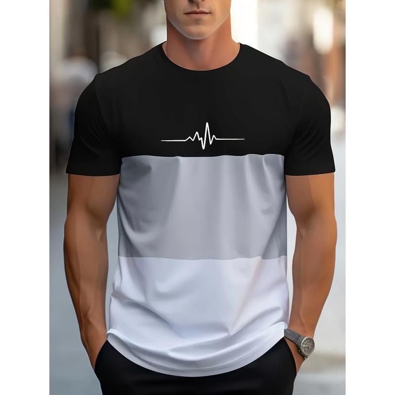 Men's Summer Youth Sports Digital Printed 3D Printed Short Sleeved T-shirts