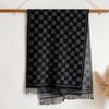 Brands Jacquard Design Winter Two-Sided Scarf Cashmere Soft Warm Long Fringe Pashmina Shawl Coldproof Windproof Blanket Scarf