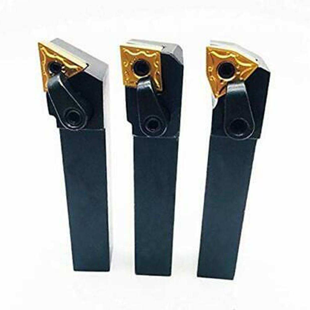 3 Stück 5/8" CNC Drehmaschine Excircle Indexierbarer Hartmetall Drehmeißelhalter Bit Set