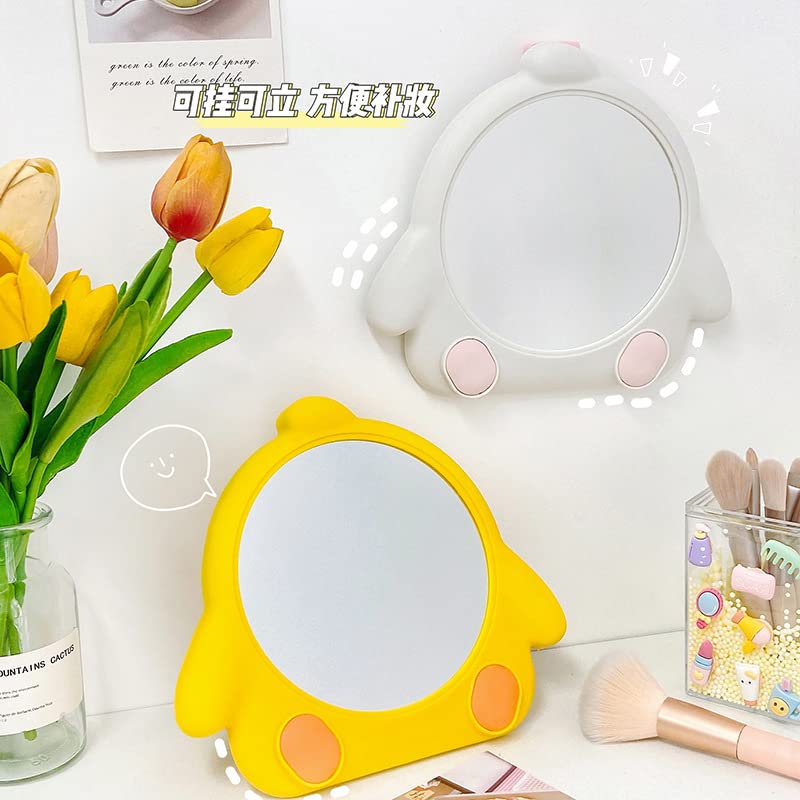 Portable Folding Mirror for Beauty and Perfect for and Portable and Convenient for Storage and Makeup, Tabletops, Makeup, More. Adjustment.