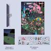 Micro Ink 3D Cartoon Decompression Stickers for DIY Miniature Scene Journals