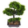 Lurrose Bonsai Artificial Foliage Plant Large Pine 33x27x15cm Wood Tree No Water Needed Never Wilts Interior Gift Decoration Stylish Finished Product