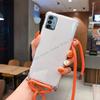 Crossbody Necklace Srap Cord Lanyard Case For POCO X8 Pro Max Shockproof Airbags Clear Soft TPU Cover For Xiaomi POCO X8 Pro X 8