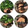 1Pair- Gardening Gloves with Claws Digging Planting Protective Latex Gloves Durable Waterproof Prick-proof Permeable Home Labor