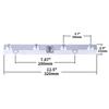 Aluminium K SERIES Heavy FUEL RAIL Kit High Flow Injection Fuel Rail FOR HONDA K20 K24 RSX CIVIC SI,INTEGRA, EP3