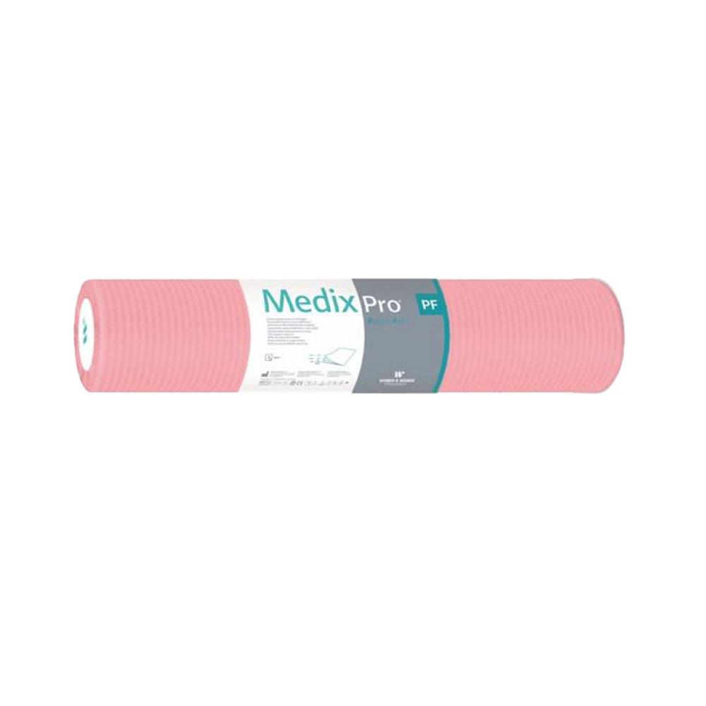 Hygienic Pad On A Roll 60cm X 50cm Pink Foiled 54g Medixpro 80 Pcs