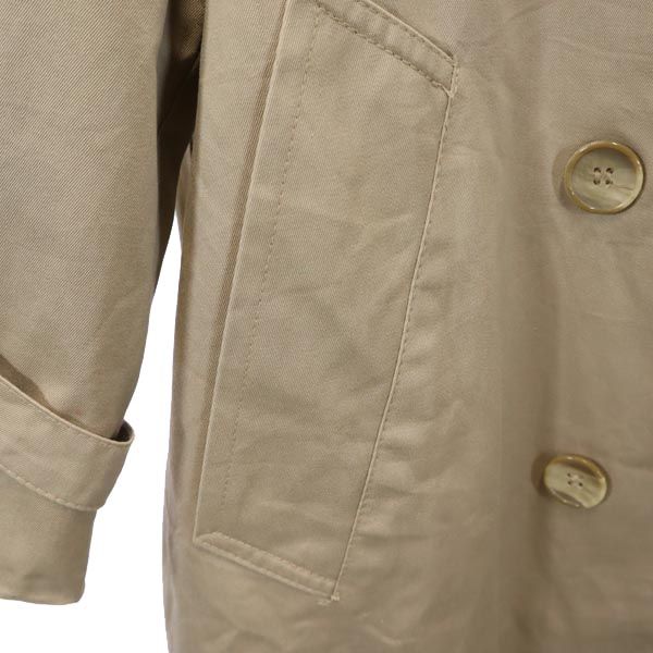 LONDON FOG 80s Vintage Long Sleeve With Liner Trench Coat 6 Khaki Women Used