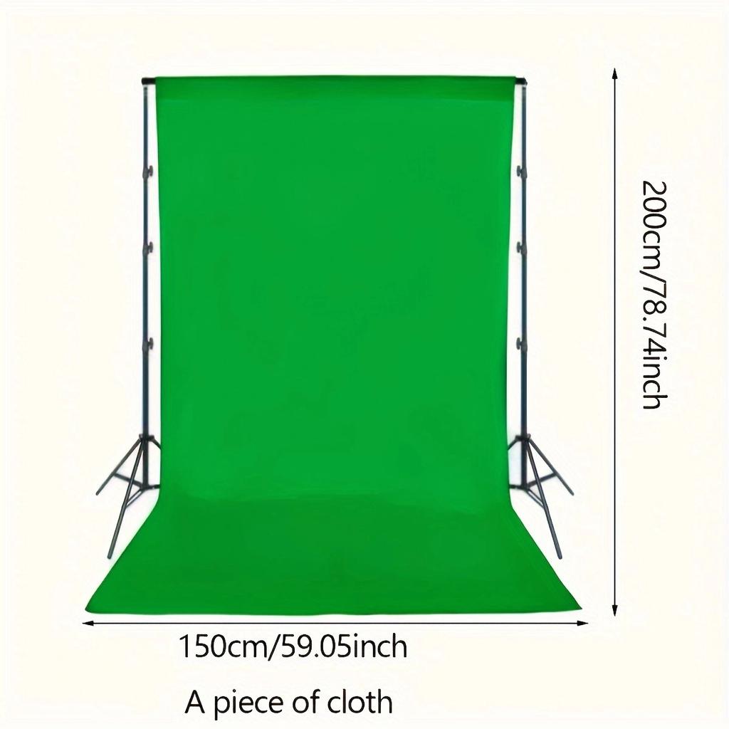 Photography Background Backdrop Cloth Smooth Green White Black Pure Cotton Chromakey Screen Photo Studio Live Streaming