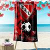 Name Custom CA Independiente Print Beach Towel, Large Soft Quick Dry Towel for Beach Camping Swimming