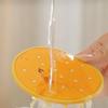 1PC Waterproof and Oil Proof Cup Mat PVC Coffee Cup Anti Slip and Heat Insulation Mat Household Cup Mat Set Placemats for Table