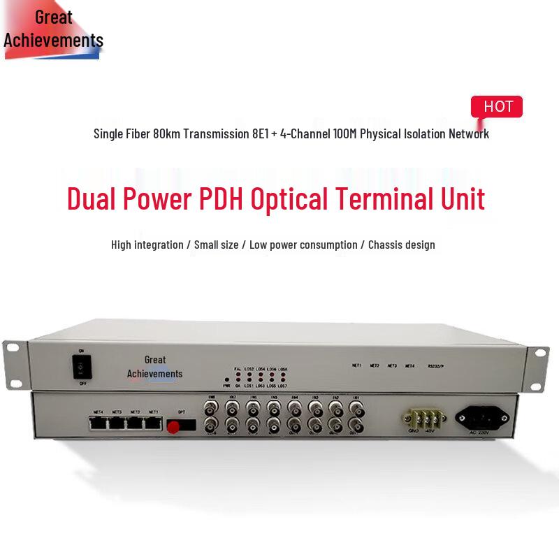 Hongji E1/PDH Optical Terminal
