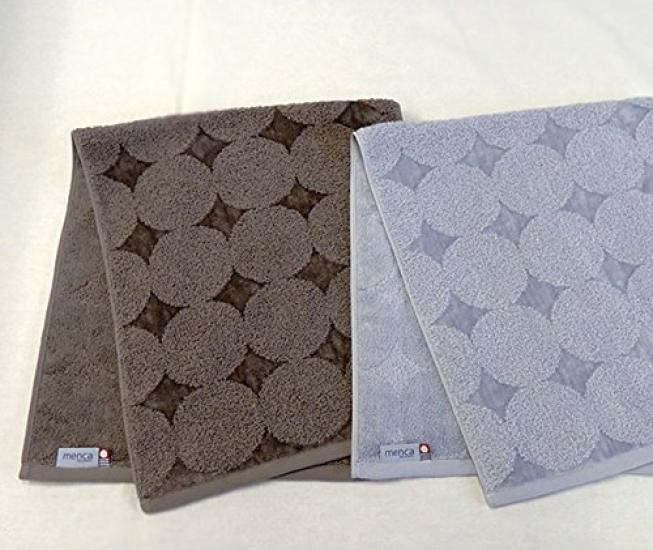 bPr BEAMS Tanaka Sangyo Imabari Towel Face Menka Light Gray Towel, Mature,